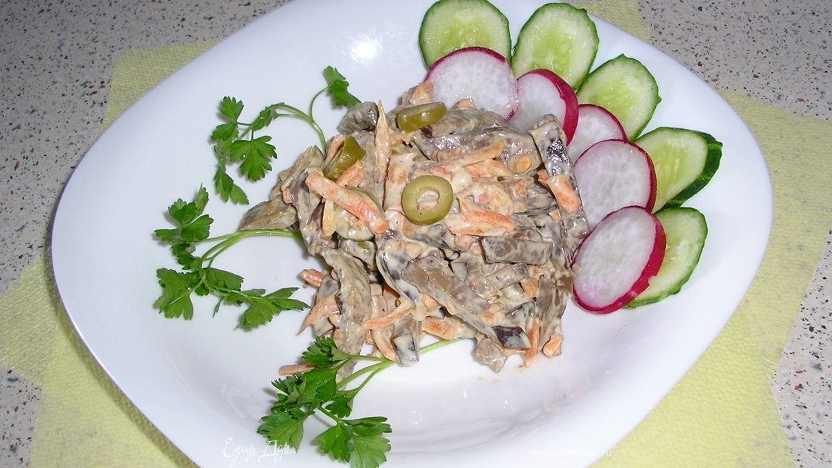 Салат "Сердце"