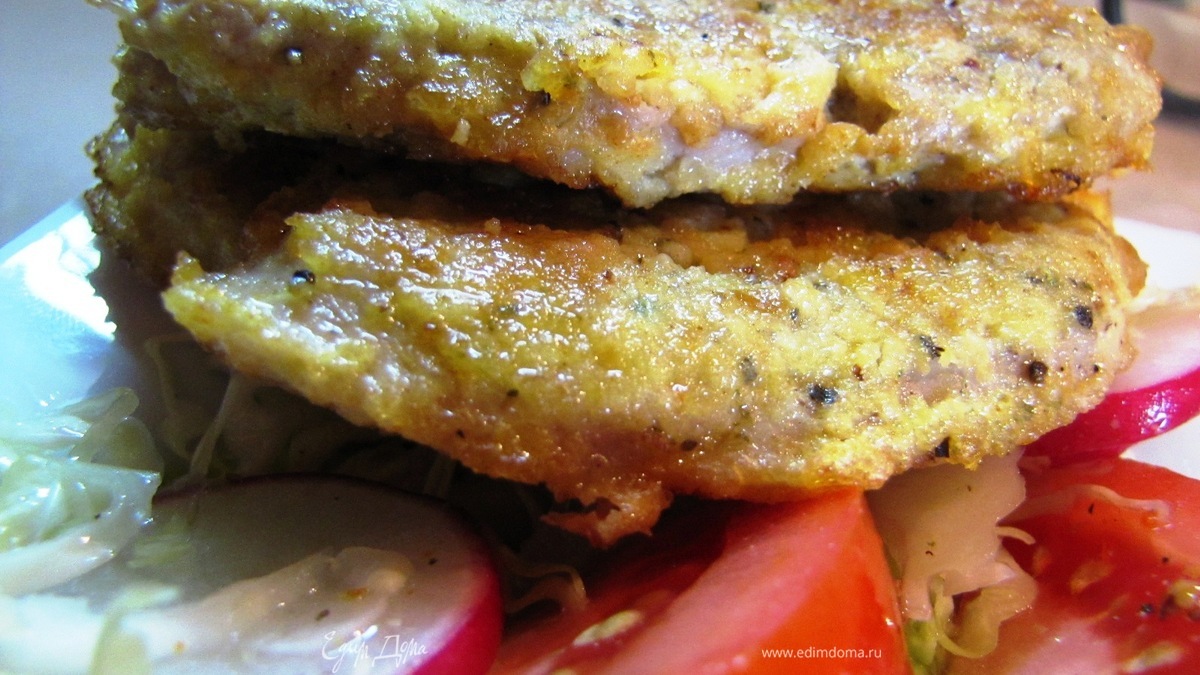 Биточки из свинной вырезки