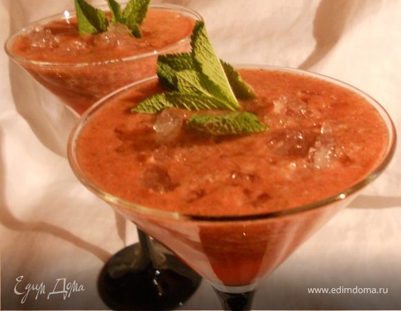 Мятно-клубничный дайкири Мятно-клубничный дайкири