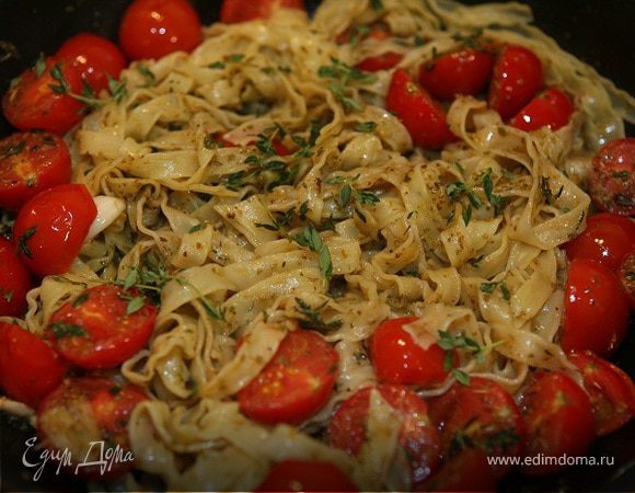 Макароны с тимьяном и орегано Макароны с тимьяном и орегано