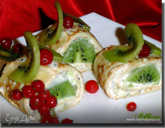 Блинчики "Сладкая зелень"