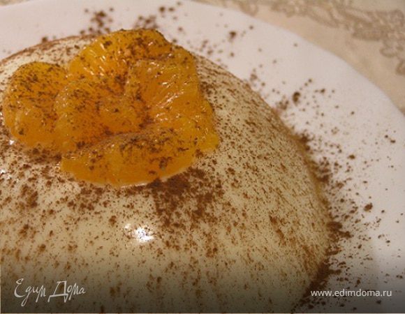 Птичье молоко с мандаринами