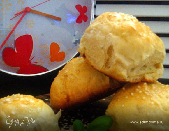 Сдобные булочки к завтраку (или...идеально для бутербродов любимому)