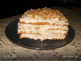 Torta Millefoglie con la crema Chantilly или Слоеный пирог с кремом Шантийи