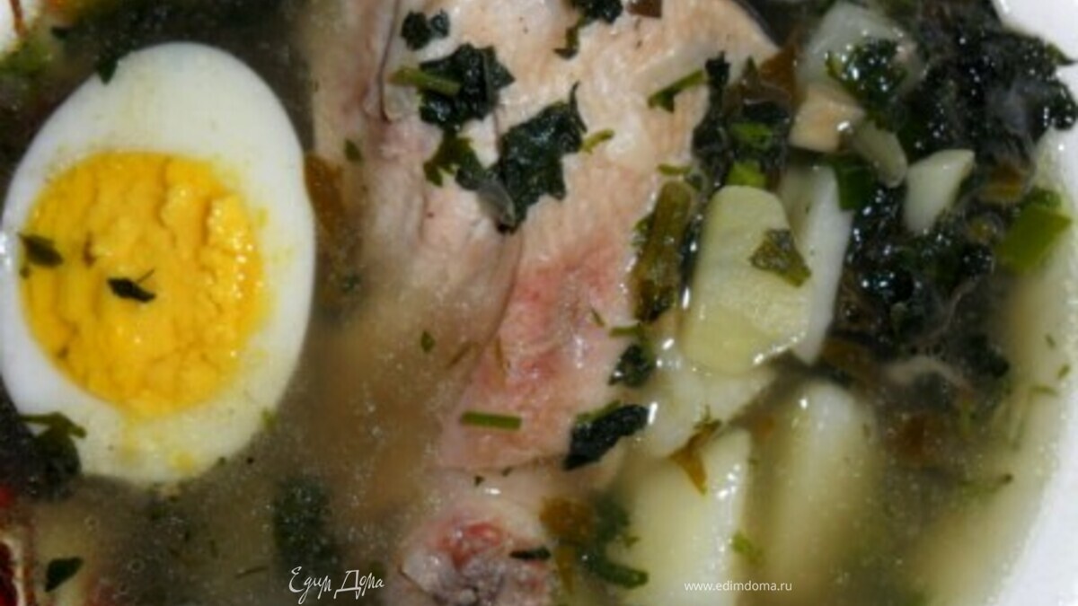 Щи из крапивы