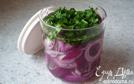 Рецепт Маринованный лук (в салат, к шашлыкам и тп)