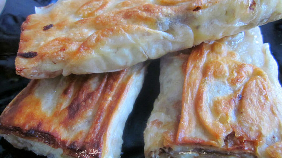 рулетики из лаваша с творогом