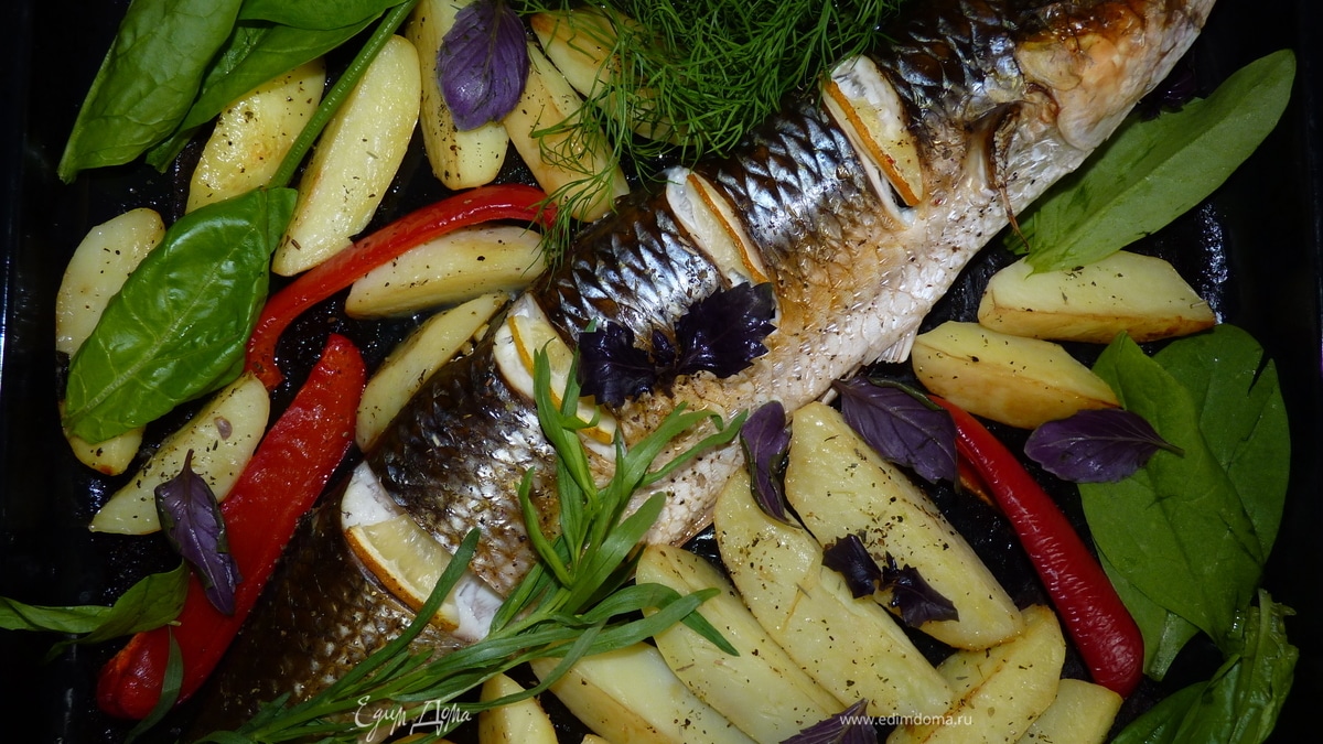 Запечённый пеленгас