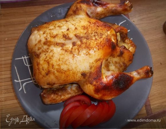 Курица с лимоном под медово-соевым соусом Курица с лимоном под медово-соевым соусом