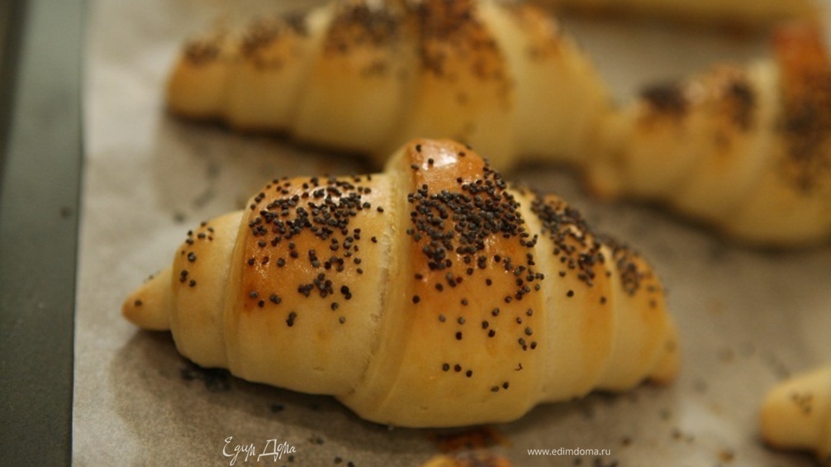 Рогалики с маком