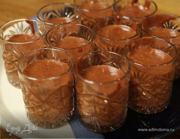 Шоколадно-сливочный мусс 