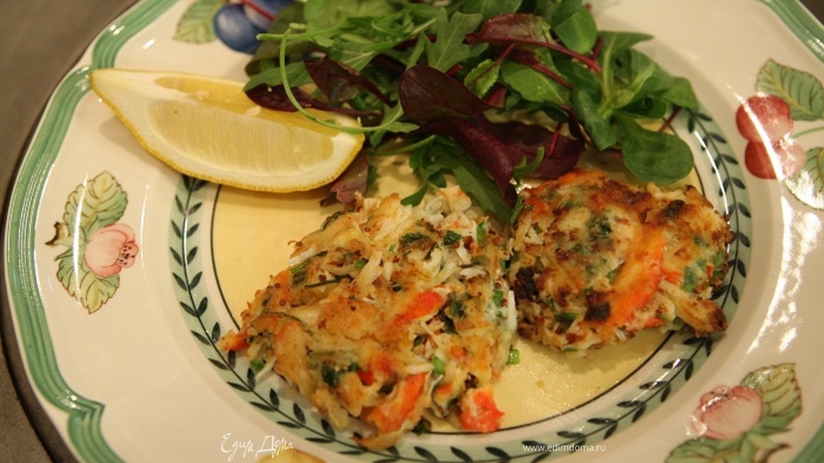 Тайские крабовые котлетки