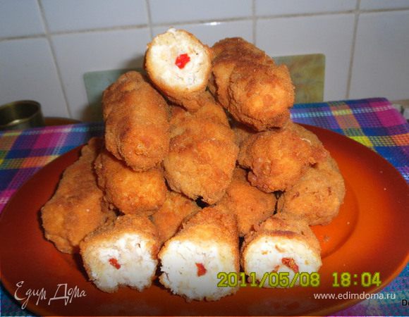 Куриные палочки с перчиком