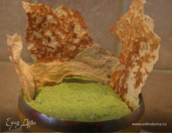 Чипсы из лаваша с творожным кремом Чипсы из лаваша с творожным кремом