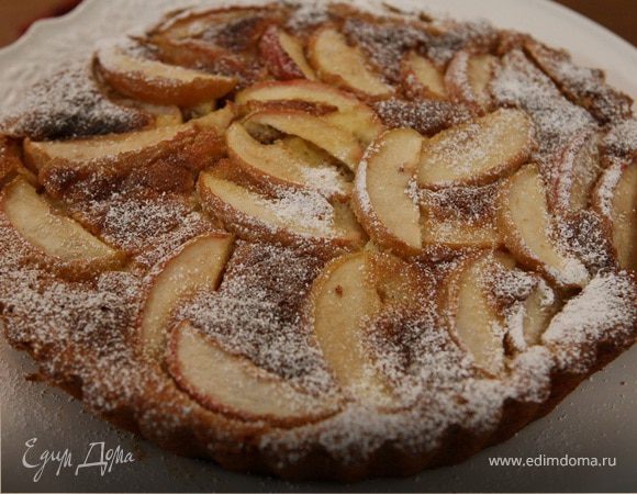 Лимонно-яблочный пирог        