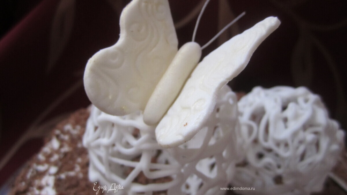 Бабочки из мастики МК.