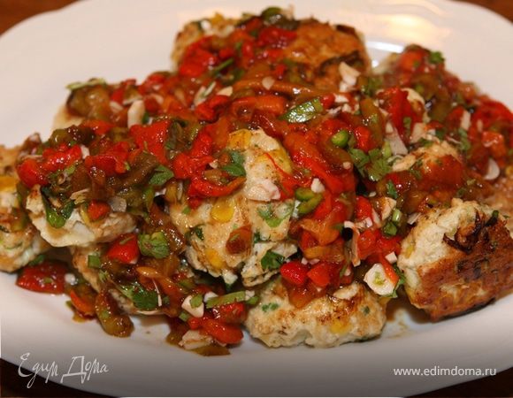 Котлетки из индейки со сладкой кукурузой Котлетки из индейки со сладкой кукурузой