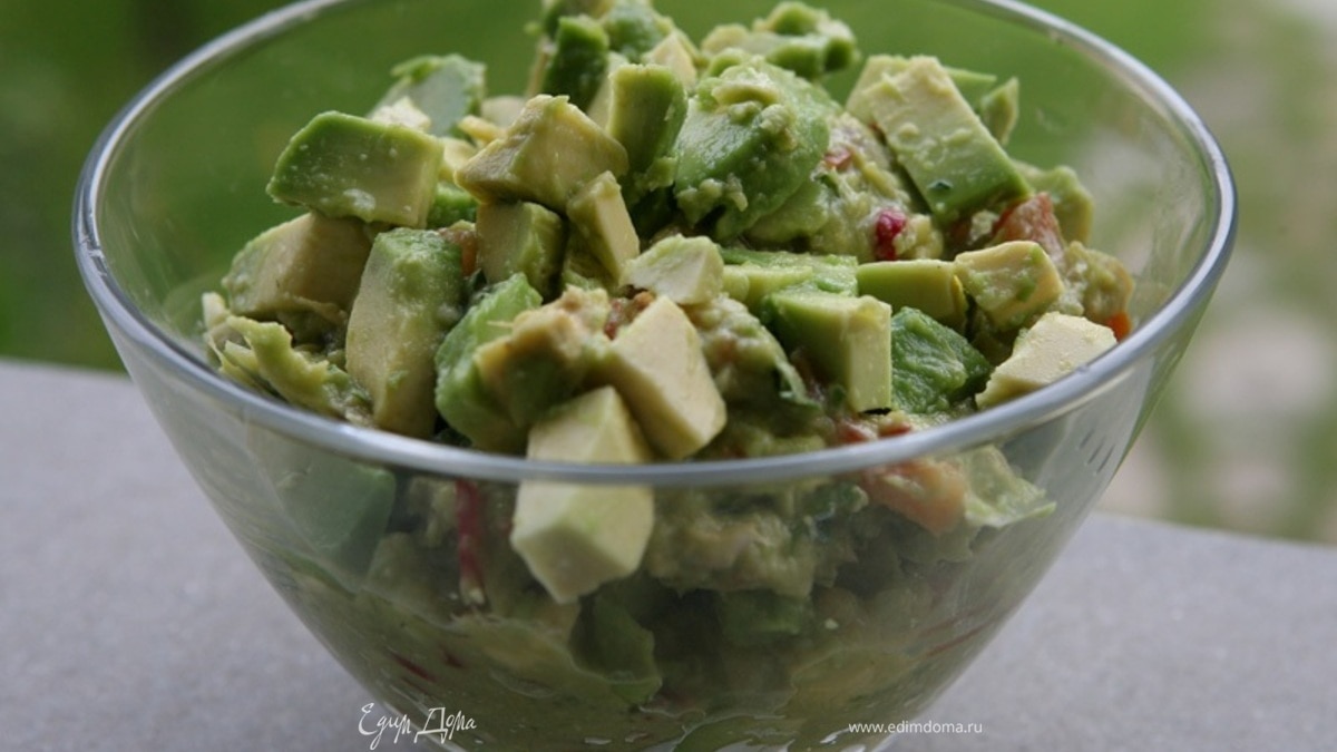 Мексиканская закуска из авокадо