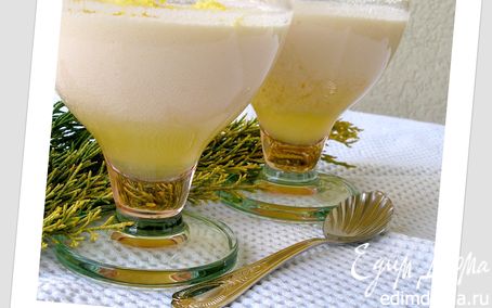 Рецепт Трехслойный лимонный десерт