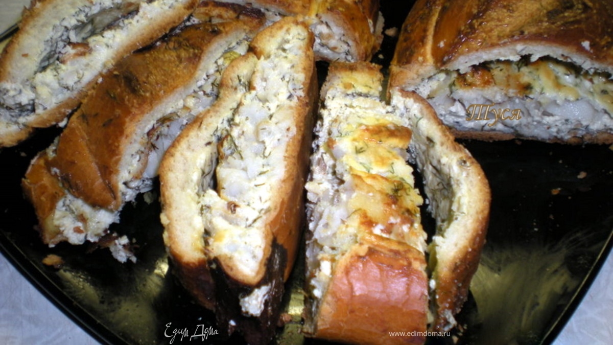 Рыба в батоне