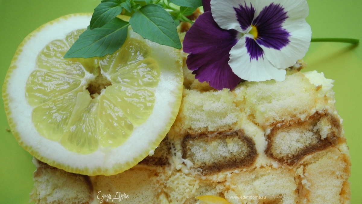 Тирамису с лимончелло