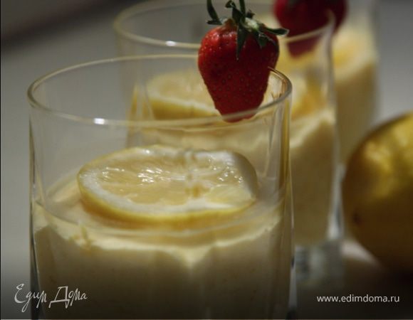 Лимонно-медовый мусс