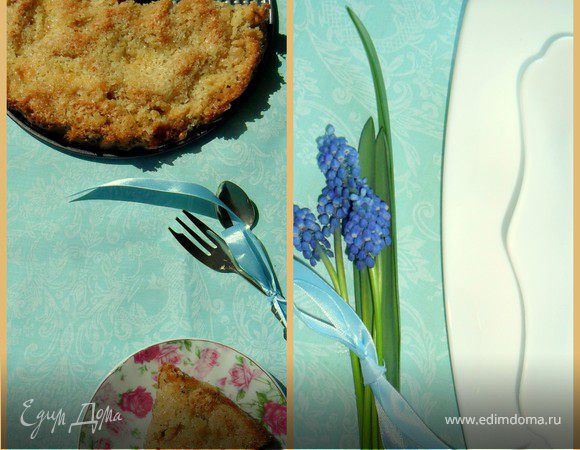 Кокосовый двухслойный пирог