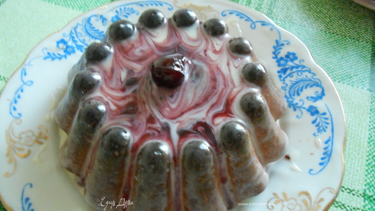 Мини-кекс "Вишенка"