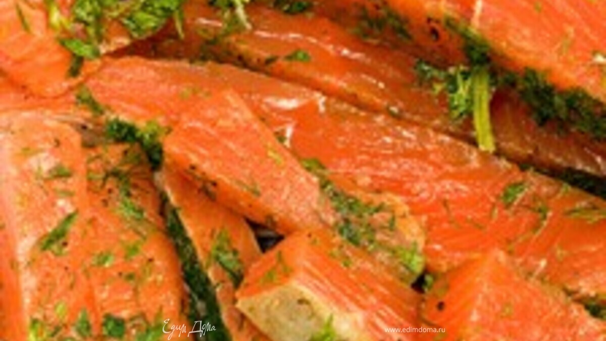 Маринованная семга