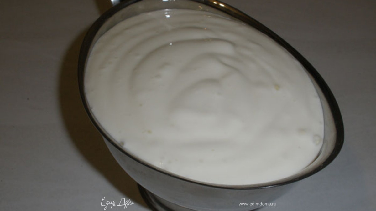 Сметана из молока
