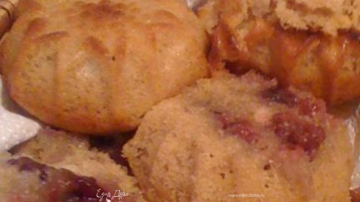 Маффины с малиной