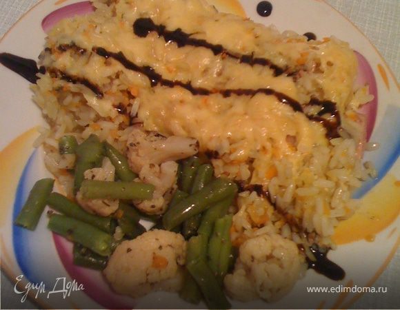 Рисовая запеканка