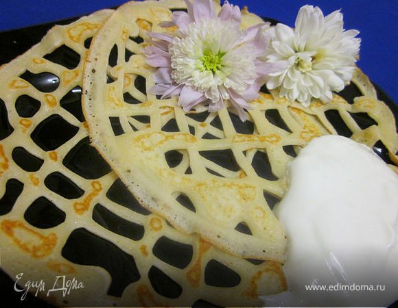 Ажурные блинчики