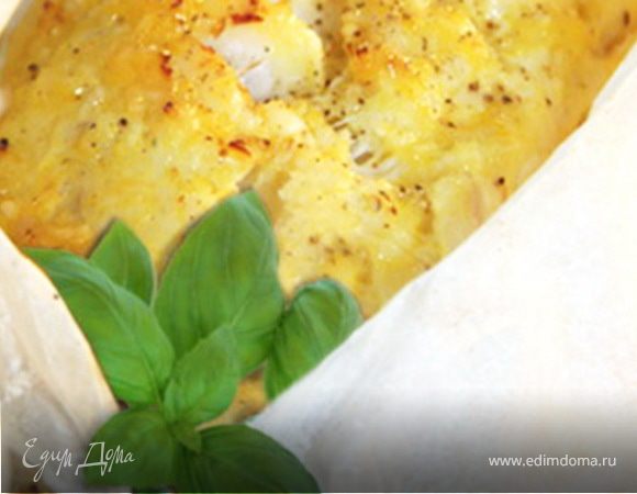 Треска с апельсиновым соусом и помидорами Треска с апельсиновым соусом и помидорами