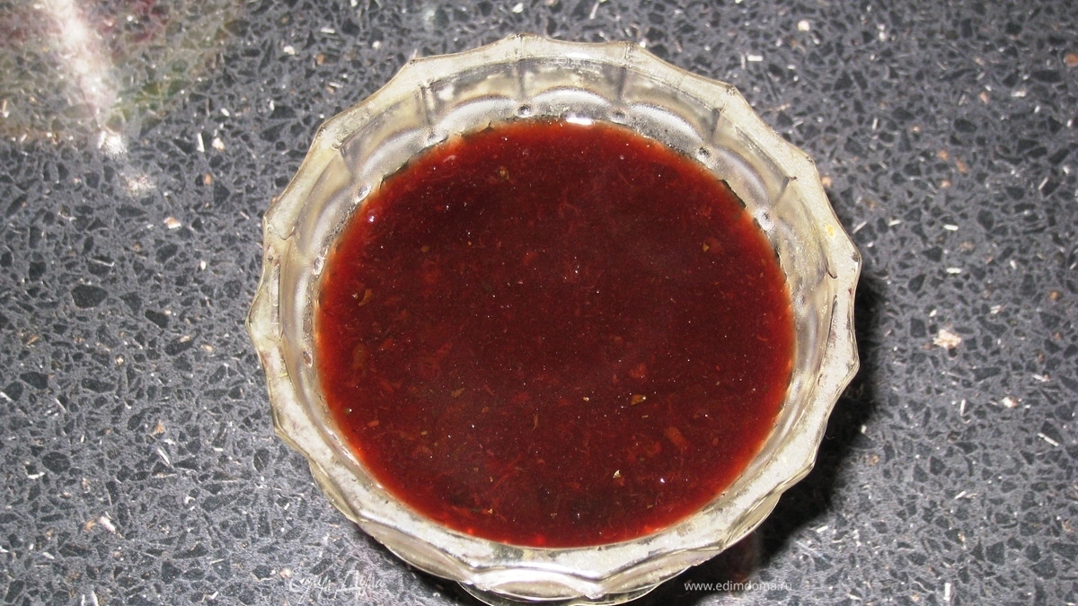 Фруктовый соус