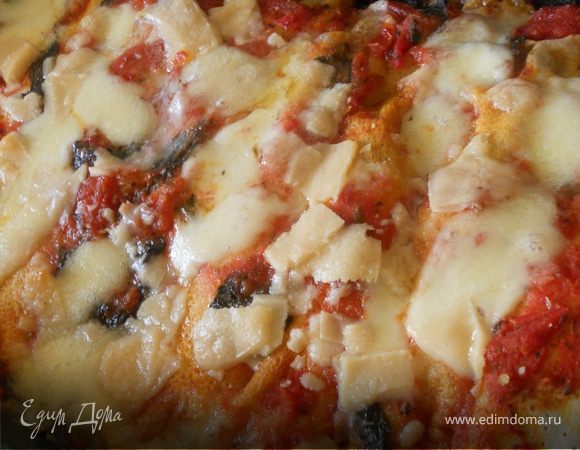 Каннелони из блинчиков с грибами, беконом и кедровыми орешками Каннелони из блинчиков с грибами, беконом и кедровыми орешками