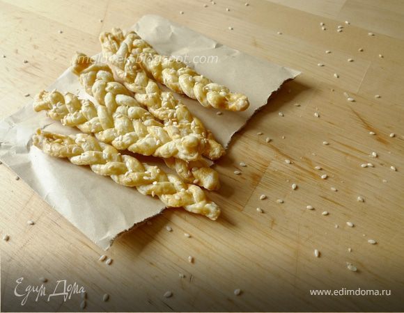 Косички с кунжутом Косички с кунжутом