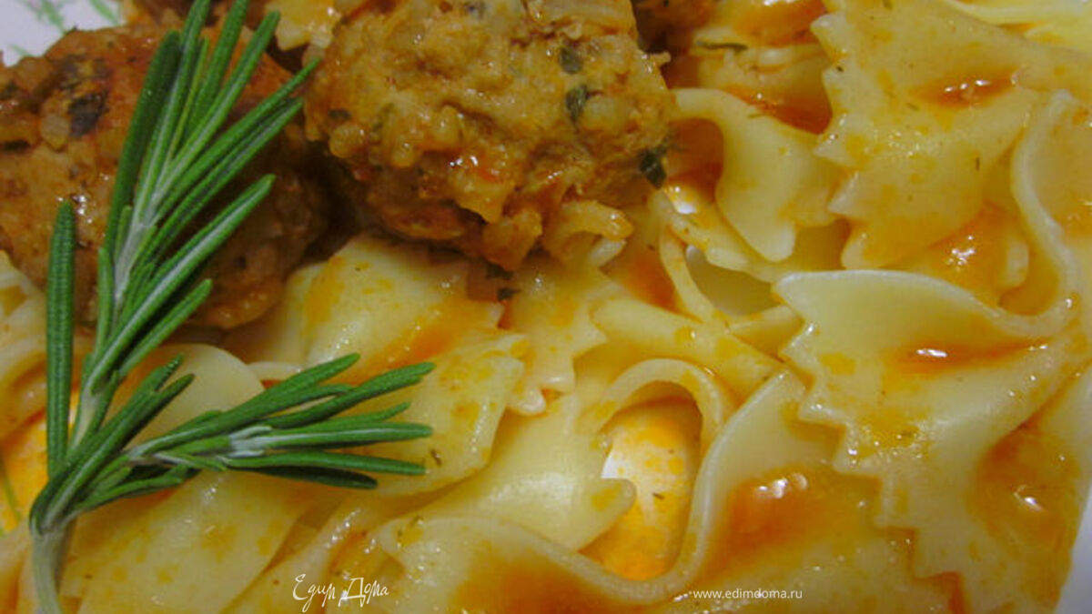 Тефтели с бантиками