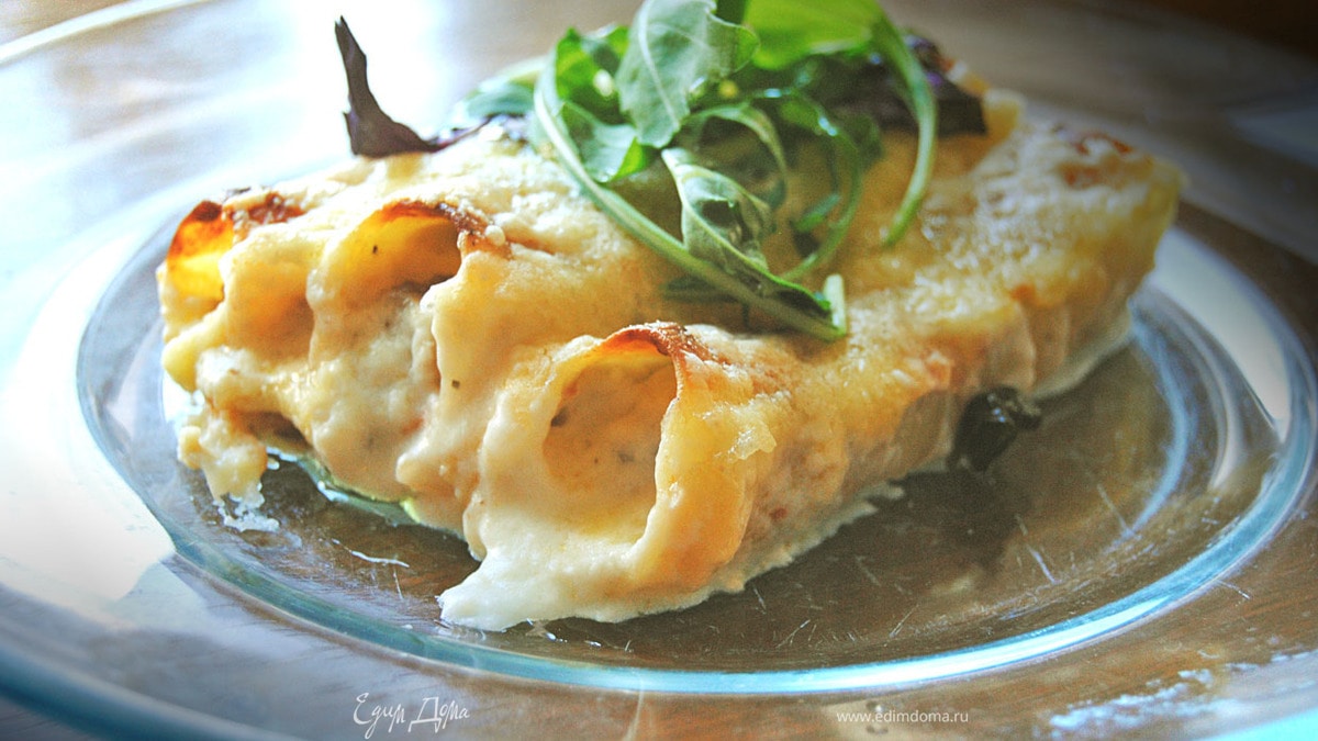 Классический рецепт каннелони с мясом