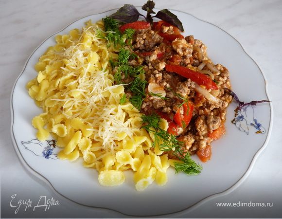 Tripolini с мясным соусом Tripolini с мясным соусом