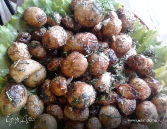 Молодая жаренная картошечка