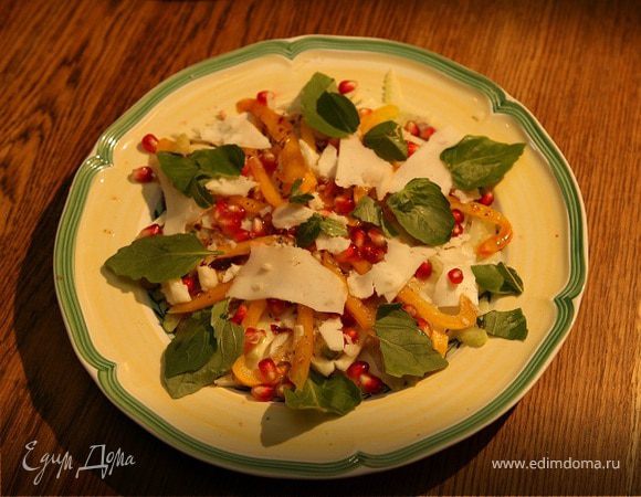 Салат из фенхеля и граната Салат из фенхеля и граната