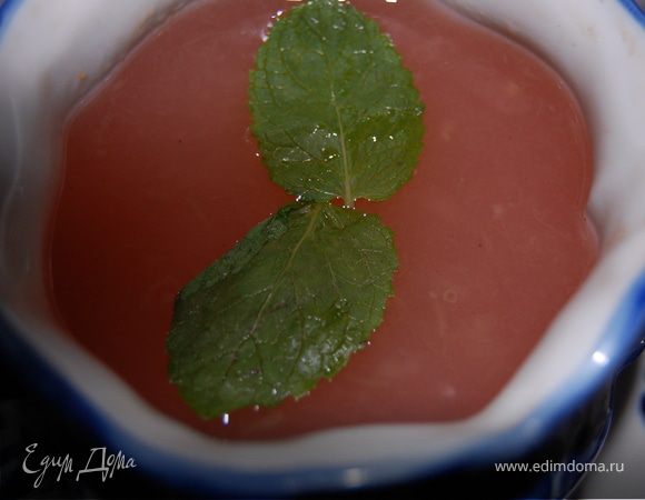 Кисель из ревеня