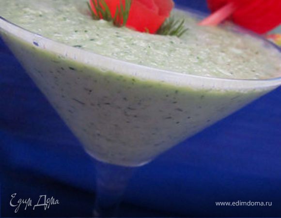 Огуречно-имбирный смузи Огуречно-имбирный смузи