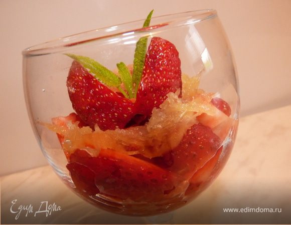 Клубника с имбирным джемом Клубника с имбирным джемом