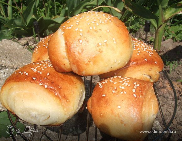 Рулетики с кунжутом