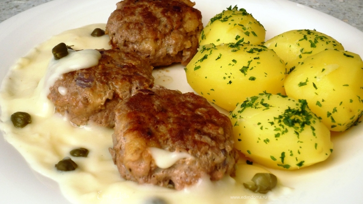 Сочные биточки по-кенигсбергски
