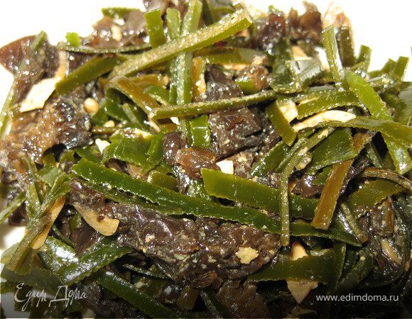 Салат из морской капусты