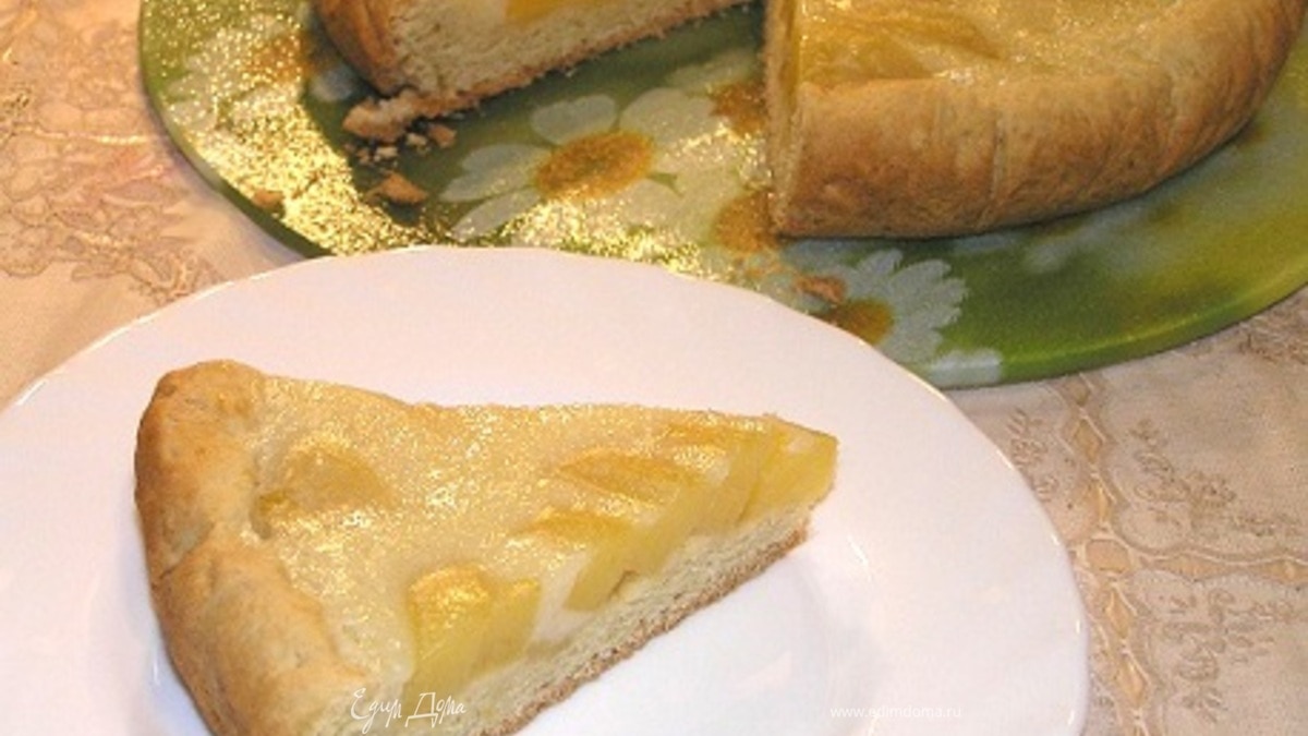 Пирог с манго