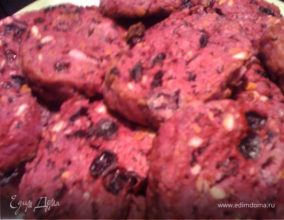 Черносмородиновое печенье Черносмородиновое печенье